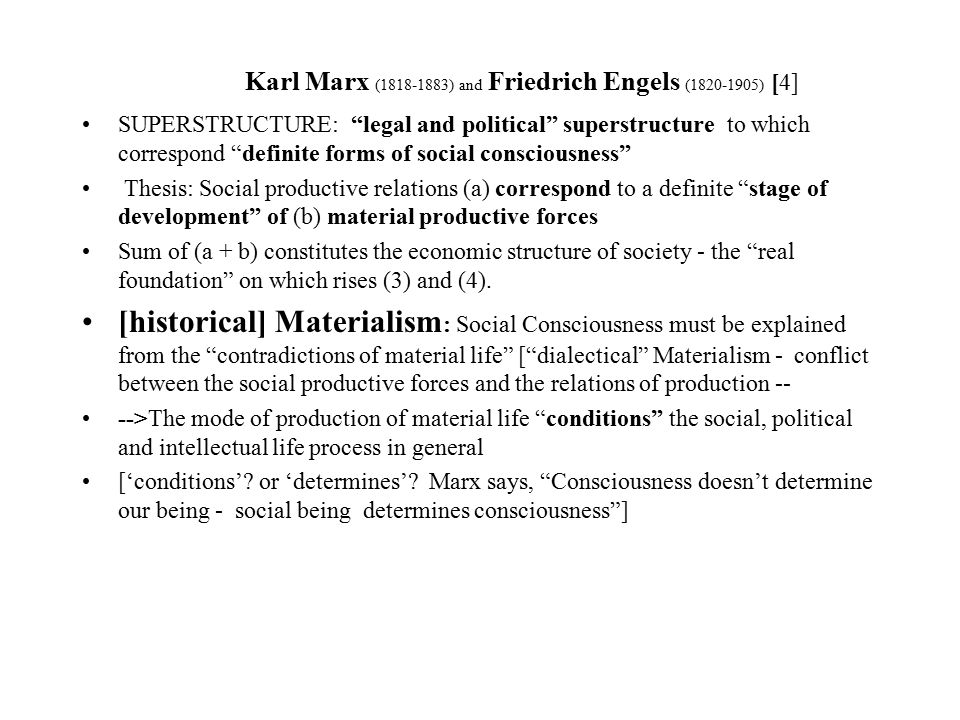 Dialectical materialism